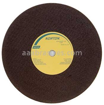 Norton 10 x .060 x 5/8 A60-OBNA2 D Sides Reinforced Type 01 Straight Wheels