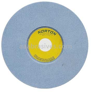 Norton 8 x 1 x 1-1/4/Gemini 46-H/Recess 3 x 1/2/Type 05 Recessed One Side Wheels