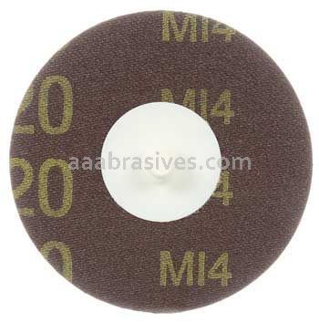 3M&trade; 7000045648 3” 120 Grit XF-wt 963G Ceramic TR Roloc&trade; Sanding Disc