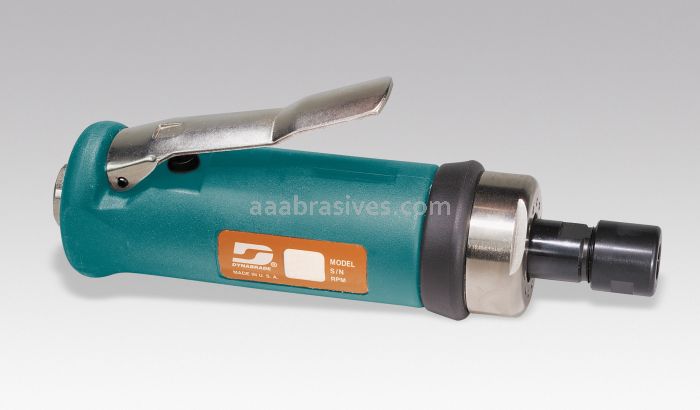 Dynabrade 52265 - .7 hp Straight-Line Die Grinder 18,000 RPM, Geared, Front Exhaust, 6 mm Collet