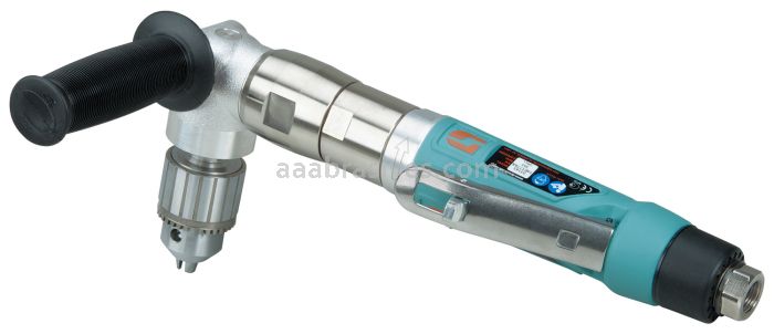Dynabrade 53143 - 1/2" Drill, Hole Saw 1 hp 850 RPM, Right Angle, Planetary-Geared, Rear Exhaust