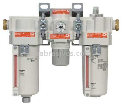 Dynabrade 10690 Filter-Regulator-Lubricator 1/2" NPT