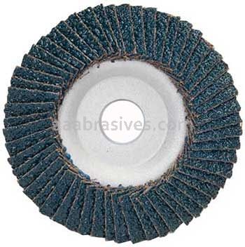 5 x 7/8 120 Grit Merit Type 29 Zirc Powerflex Flap Discs