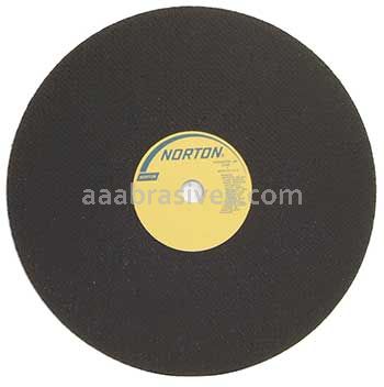 Norton 30 x 1/4 x 1-3/4 4NZ24-TB65B R Sides Reinforced Type 01 Straight Wheels