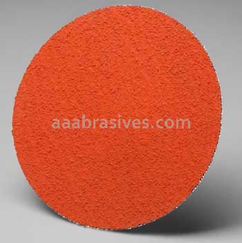 3M™ 7010363898 3" 36 Grit YF-wt 777F Ceramic TP Roloc™ Sanding Disc