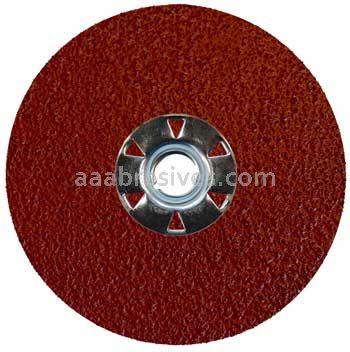 Weiler 60600 4-1/2" Tiger Aluminum RFD 24 Grit 5/8-11 UNC