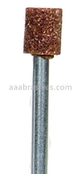 Norton B136 1/4 x 5/16 Gemini 38A M/K2 1/8 x 1-1/2 Vitrified Mounted Points - B Shapes