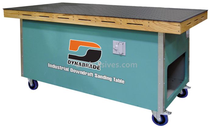Dynabrade 64490 - 33" (84 cm) W x 60" (152 cm) L Downdraft Sanding Table 220 V, 1 Phase, 50 Hz