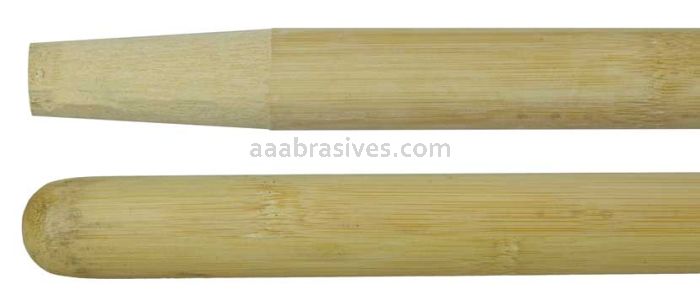 Weiler 42382 60" Bamboo Handle Tapered 1-1/8" Diameter
