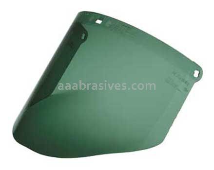 3M&trade; 7010384061 WCP96B 82601-00000 Polycarbonate Medium Green Faceshield Window