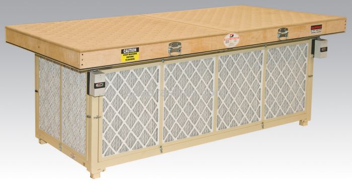 Dynabrade 64657 48" x 96" Downdraft Sanding Table 115 V 1 Phase 60 Hz