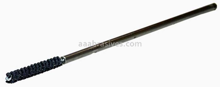Weiler 34306 CrossFlex Standard Duty Bore Brush 5mm Diameter 320 SC with Collet