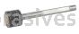 Weiler 17205 Bore-Rx 7/8"Dia. Internal Brush Deburring Tool .006" Crimped Steel Wire Fill 3/8" Stem