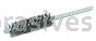 Weiler 21110V 3/4" Power Tube Brush .006" Steel Wire Fill 2-1/2" Brush Length Vending Ready