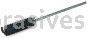 Weiler 34172 CrossFlex Standard Duty Bore Brush 18mm Diameter 240 SC Grit