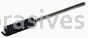 Weiler 34350 CrossFlex Standard Duty Bore Brush 1/2 Diameter 320 SC with Collet