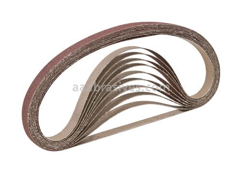 1-1/8x21 40 Grit A/O Aluminum Oxide Premium Sanding Belts