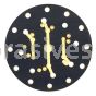 Norton Abrasives 07660782017 8" Multi-Air H&L pad 5-bolt