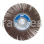 6 x 1-1/2 x 1 80 Grit Merit Type K Sof-Tutch Large Diameter Flap Wheels