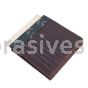 3 x 2-3/4 x 1/4 120 Grit Merit Alo Resin Bond Scored FlexDrum Segments