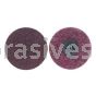 3" Merit A/O Medium Type 1 Rapid Prep Quick Change Discs