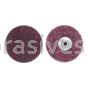 Merit Abrasives 08834162910 3" Merit A/O Medium Type 2 Merit Rapid Prep Quick Change Discs with Locking Attachment