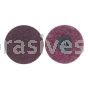 Merit Abrasives 08834163049 1-1/2" Merit A/O Medium Type 1 Merit Rapid Prep Quick Change Discs with Locking Attachment
