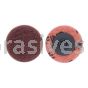 2" Merit A/O Fine Type 1 PLD Buffing Discs with Locking Attachment