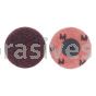 4" Merit A/O Medium Type 1 PLD Buffing Discs with Locking Attachment