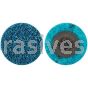 Merit Abrasives 08834166336 1-1/2" Merit A/O Very Fine Type 1 Merit Rapid Prep Quick Change Discs with Locking Attachment