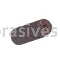 5/8 x 2 x 1/8 80 M-10 Merit Aluminum Oxide Cartridge Rolls, Straight Half-Glued