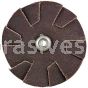 Merit Abrasives 08834184076 2" Overlap Slotted Discs (2/Set) 80 Grit Merit Aluminum Oxide  8-32 Eyelet