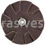 3 /100 /1/4-20 /Merit Aluminum Oxide /Overlap Slotted Discs (2/Set)