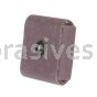 1 x 1 x 8 80 8-32 Merit Aluminum Oxide Resin Square Pads
