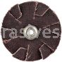 1-1/2 /100 / 8-32 /Merit Aluminum Oxide /Overlap Slotted Discs (2/Set)