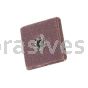 1 x 1 x 6 /80 /8-32 /Merit Aluminum Oxide Resin /Square Pads