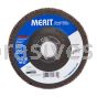 4-1/2 x 7/8 80 Grit Merit Type 27 Alo Powerflex Flap Discs