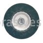 4-1/2 x 5/8-11 36 Grit Merit Type 27 Zirc Powerflex Flap Discs