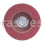 5 x 7/8 120 Grit Merit Ultra Ceramic Plus Type 29 R981 Powerflex Flap Discs