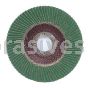 5 x 7/8 36 Grit Merit Premium Zirconia Plus Type 29 R801 Powerflex Flap Discs