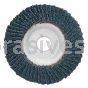 4-1/2 x 7/8 36 Grit Merit Type 29 Zirc Powerflex Flap Discs