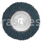 4-1/2 x 7/8 80 Grit Merit Type 29 Zirc Powerflex Flap Discs