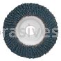 7 x 7/8 24 Grit Merit Type 29 Zirc Powerflex Flap Discs