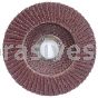 4 x 5/8 36 Merit Type 29 Fiberglass Plate Alo Powerflex Flap Discs