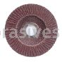 5 x 7/8 60 Merit Type 29 Fiberglass Plate Alo Powerflex Flap Discs