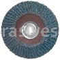 7 x 5/8-11 36 Grit Merit Type 29 Zirc Powerflex Flap Discs