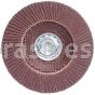 4-1/2 x 5/8-11 60 Grit Merit Type 29 Alo Powerflex Flap Discs