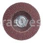 5 x 5/8-11 80 Grit Merit Type 29 Alo Powerflex Flap Discs