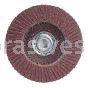 5 x 5/8-11 120 Grit Merit Type 29 Alo Powerflex Flap Discs