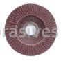 5 x 7/8 24 Merit Type 29 Fiberglass Plate Alo Powerflex Flap Discs